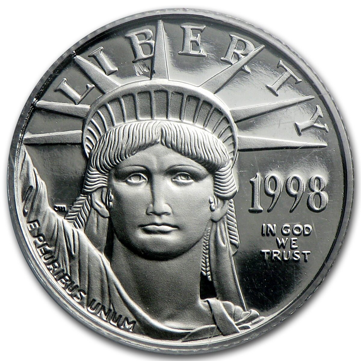 1998-W 1/10 oz Proof American Platinum Eagle PR-69 DCAM PCGS