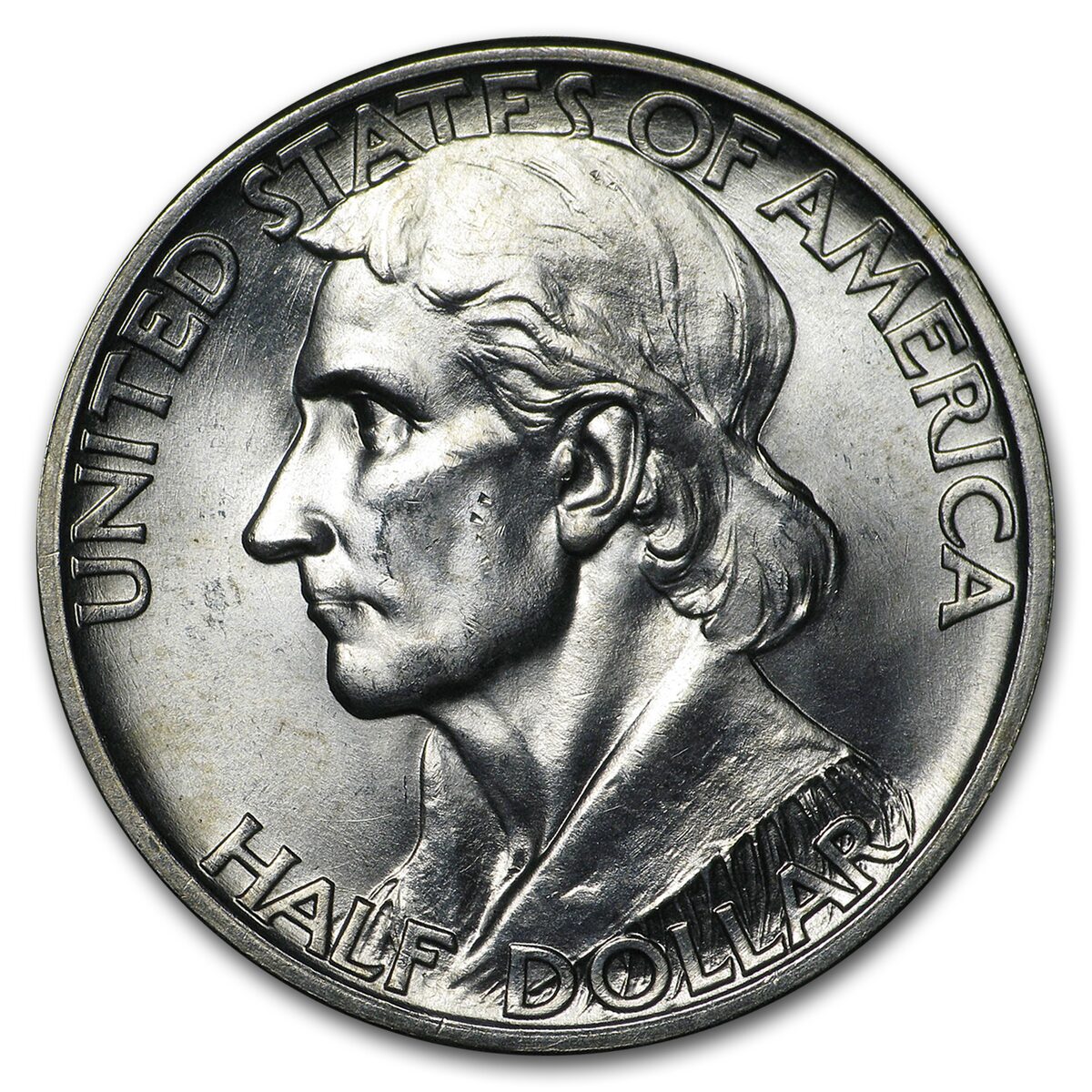 1935-D Boone Commemorative Half Dollar BU