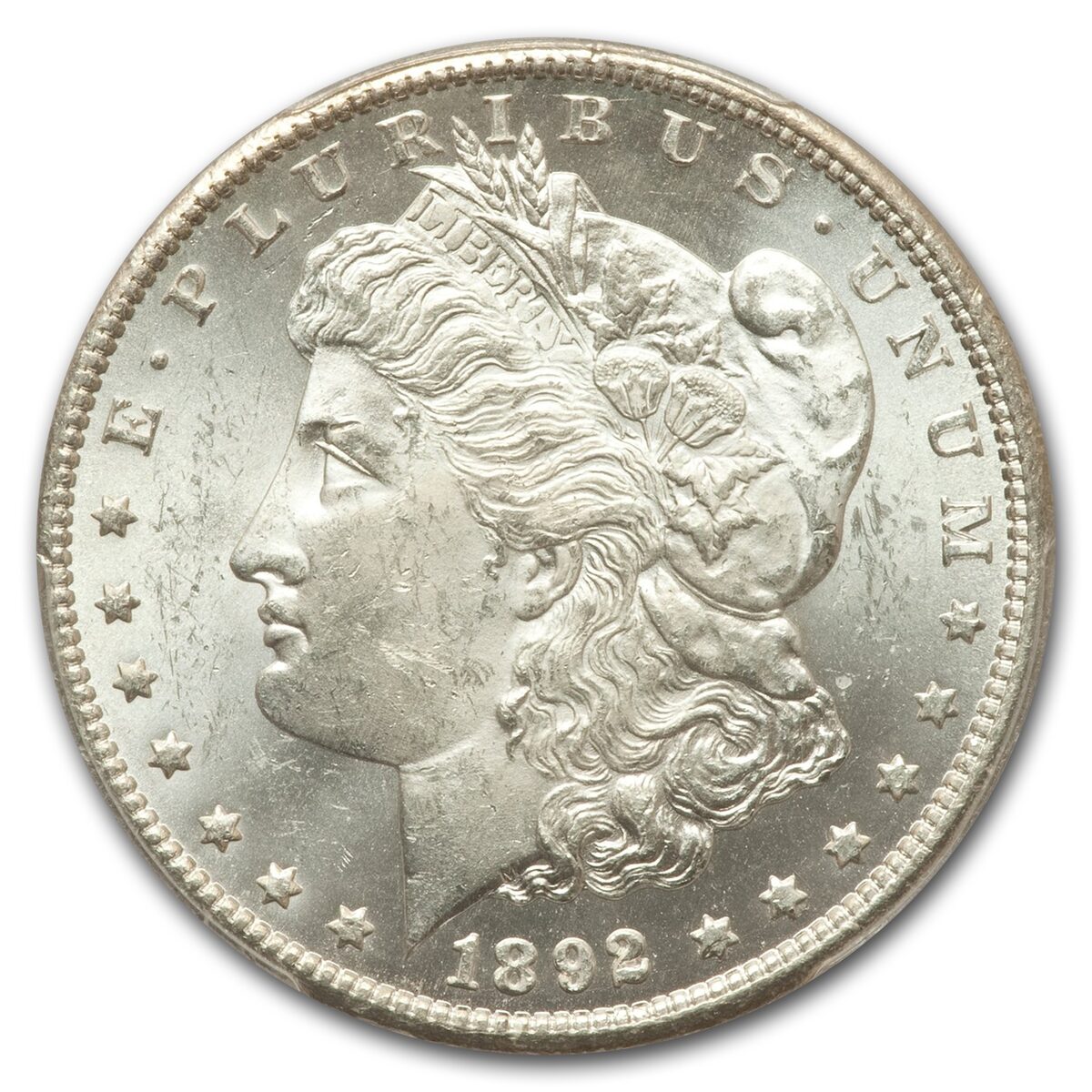 1892-CC Morgan Dollar MS-62+ PCGS