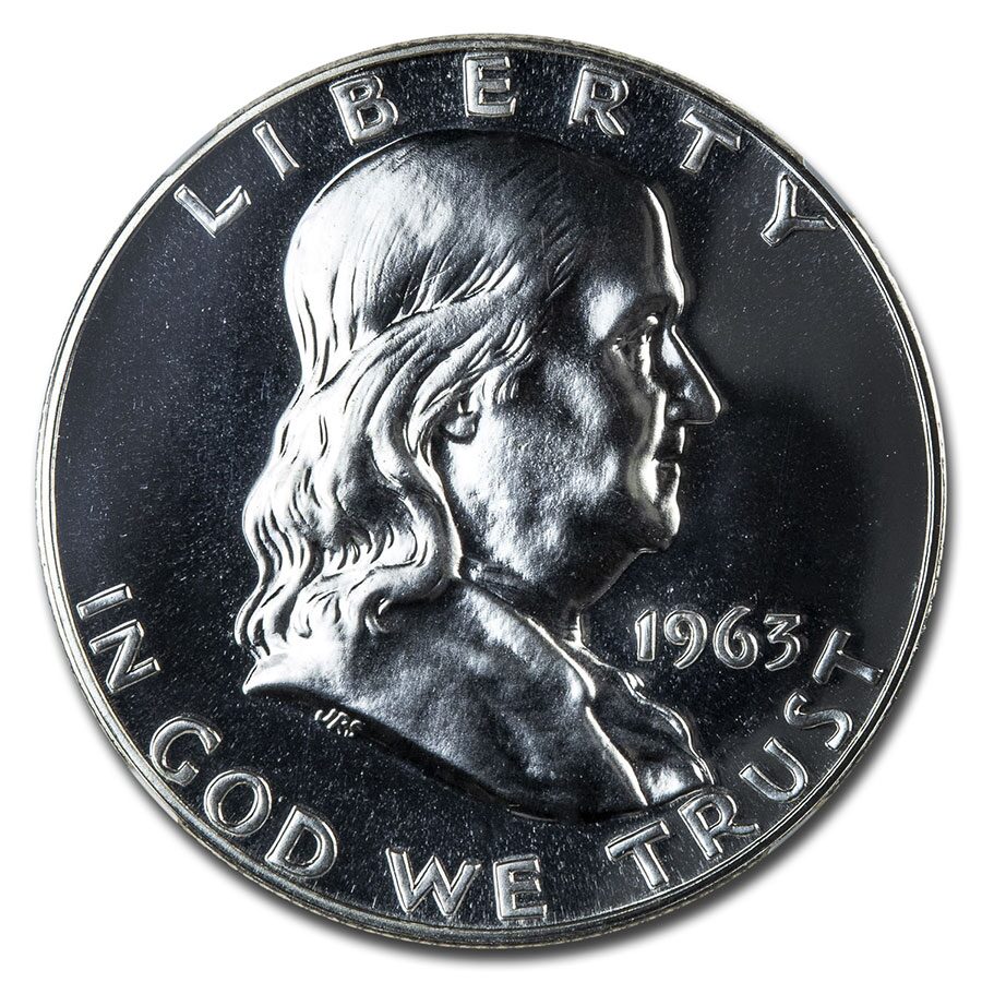 1963 Franklin Half Dollar PF-67 NGC