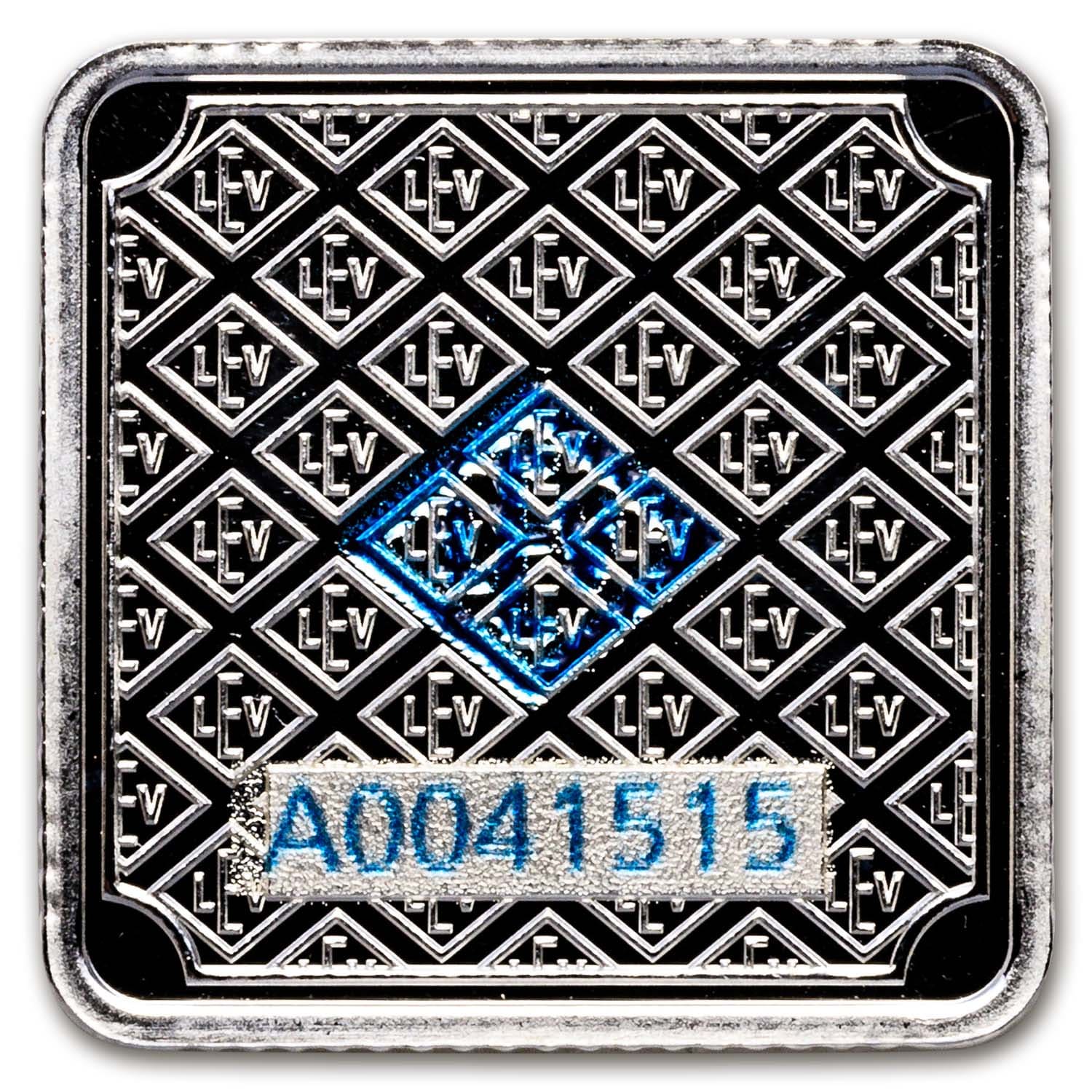 5 gram Silver Bar - Geiger Edelmetalle (Original Square Series)