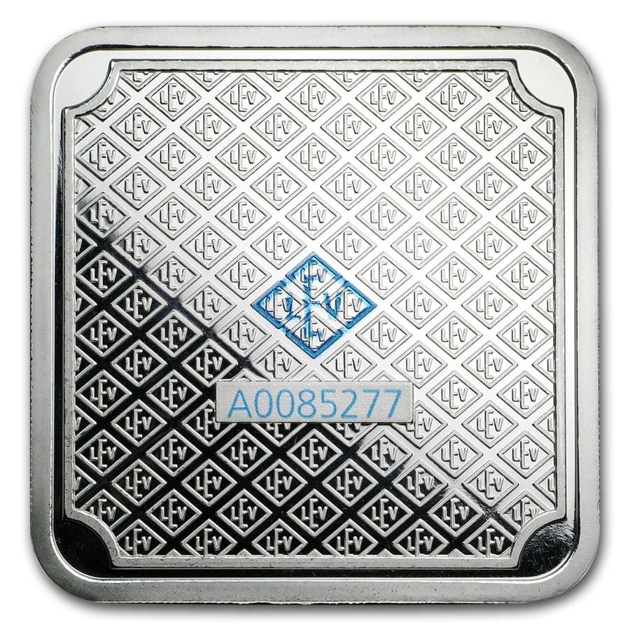 10 oz Silver Bar - Geiger Edelmetalle (Original Square Series)
