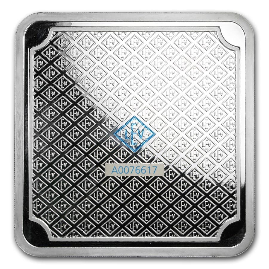 1 Kilo Silver Bar - Geiger Edelmetalle (Original Square Series)