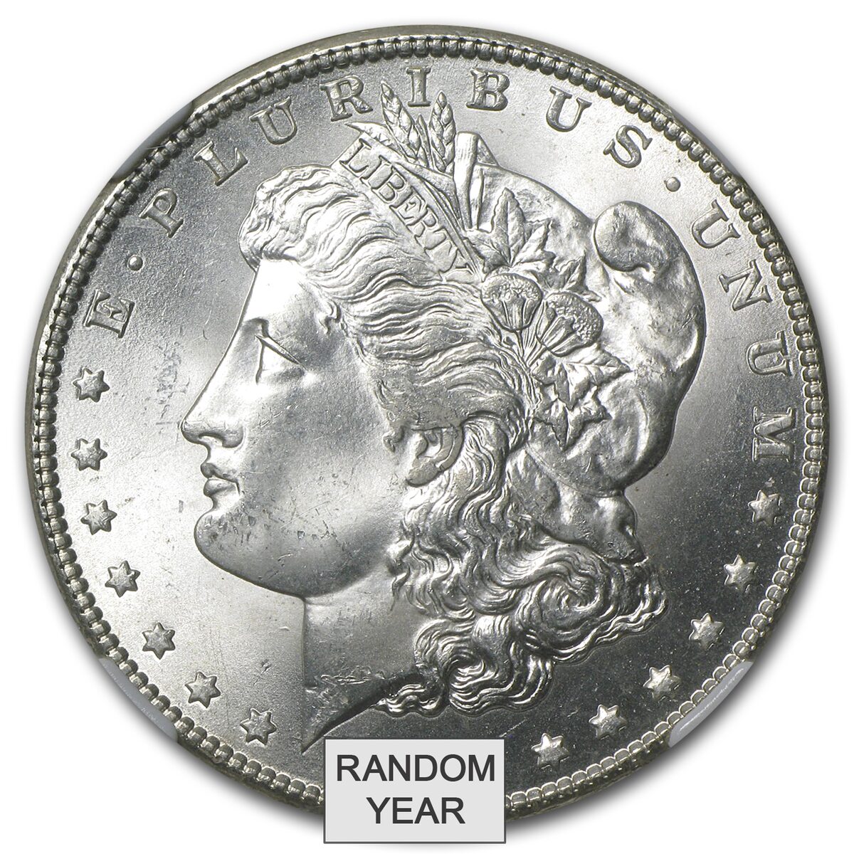 1878-1904 Morgan Dollars MS-64 NGC