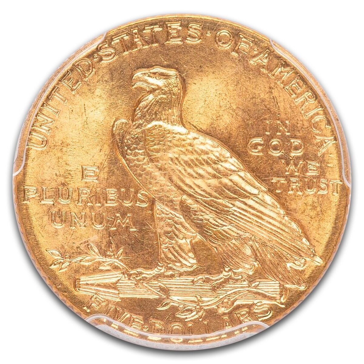 1908 $5 Indian Gold Half Eagle MS-65 PCGS