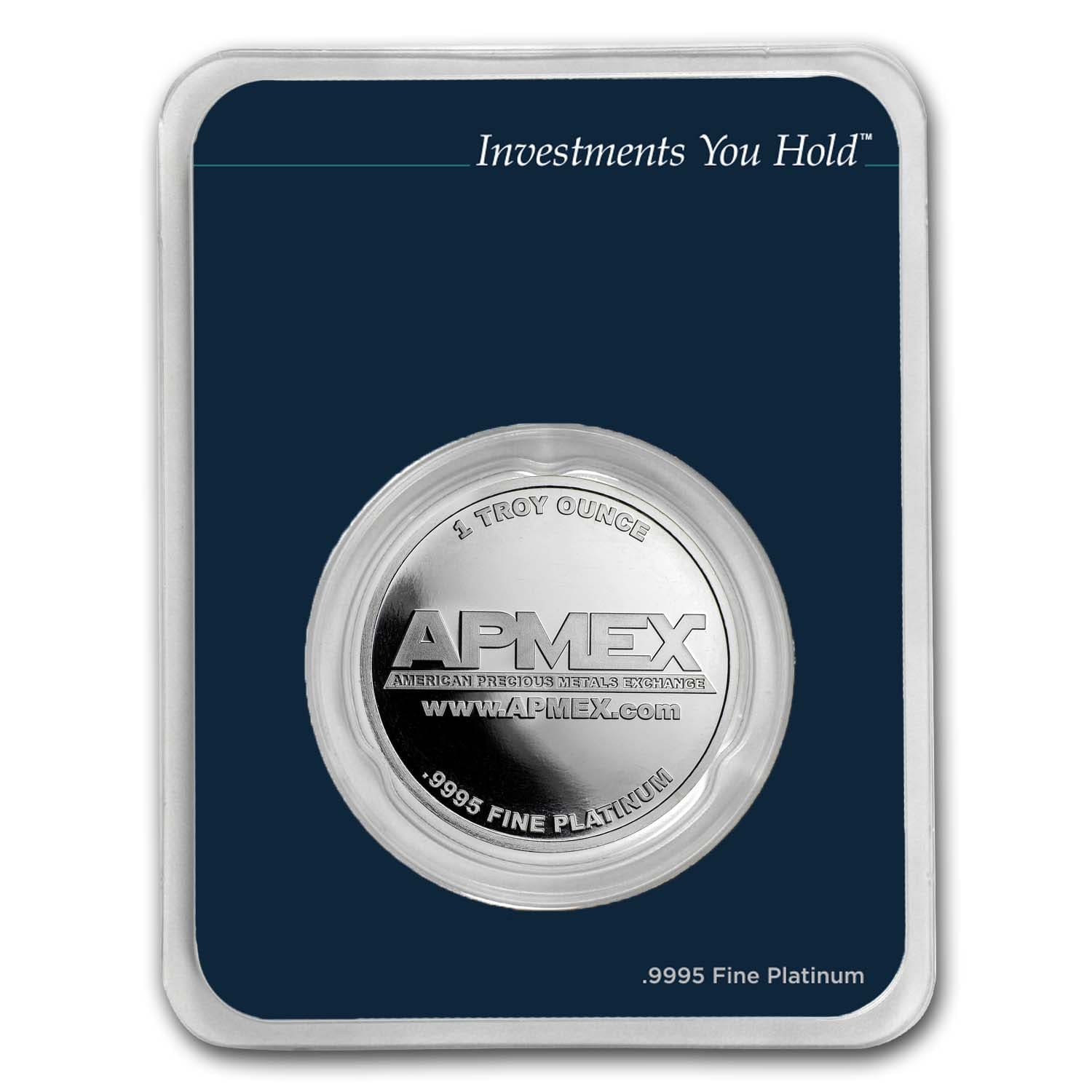 1 oz Platinum Round - APMEX (In TEP Package)