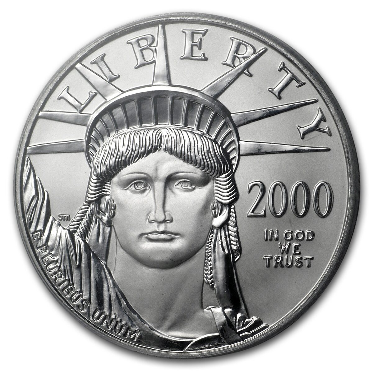 2000 1 oz American Platinum Eagle MS-69 PCGS