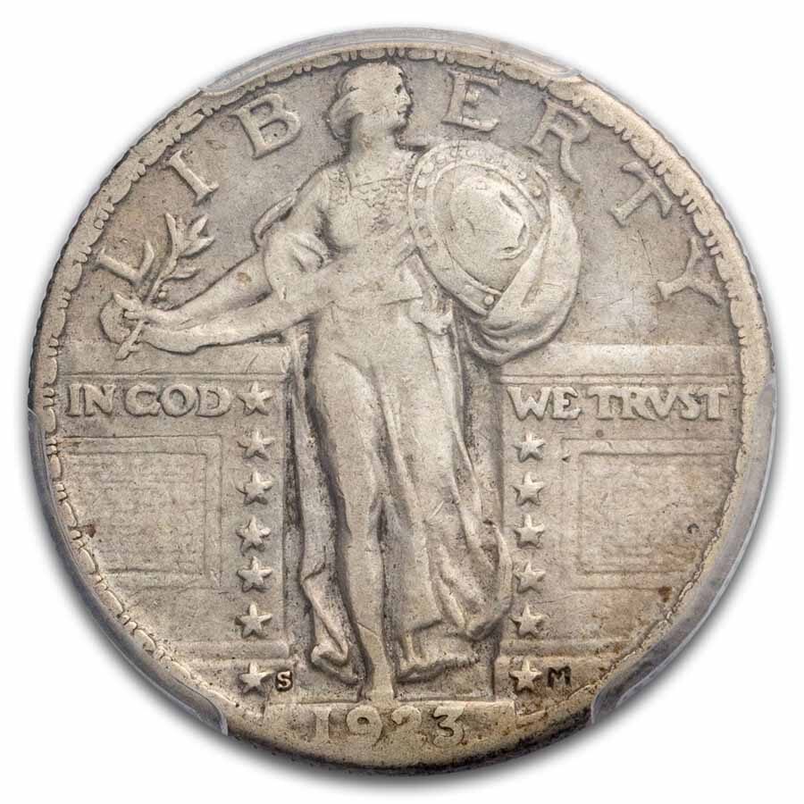 1923-S Standing Liberty Quarter VF-35 PCGS