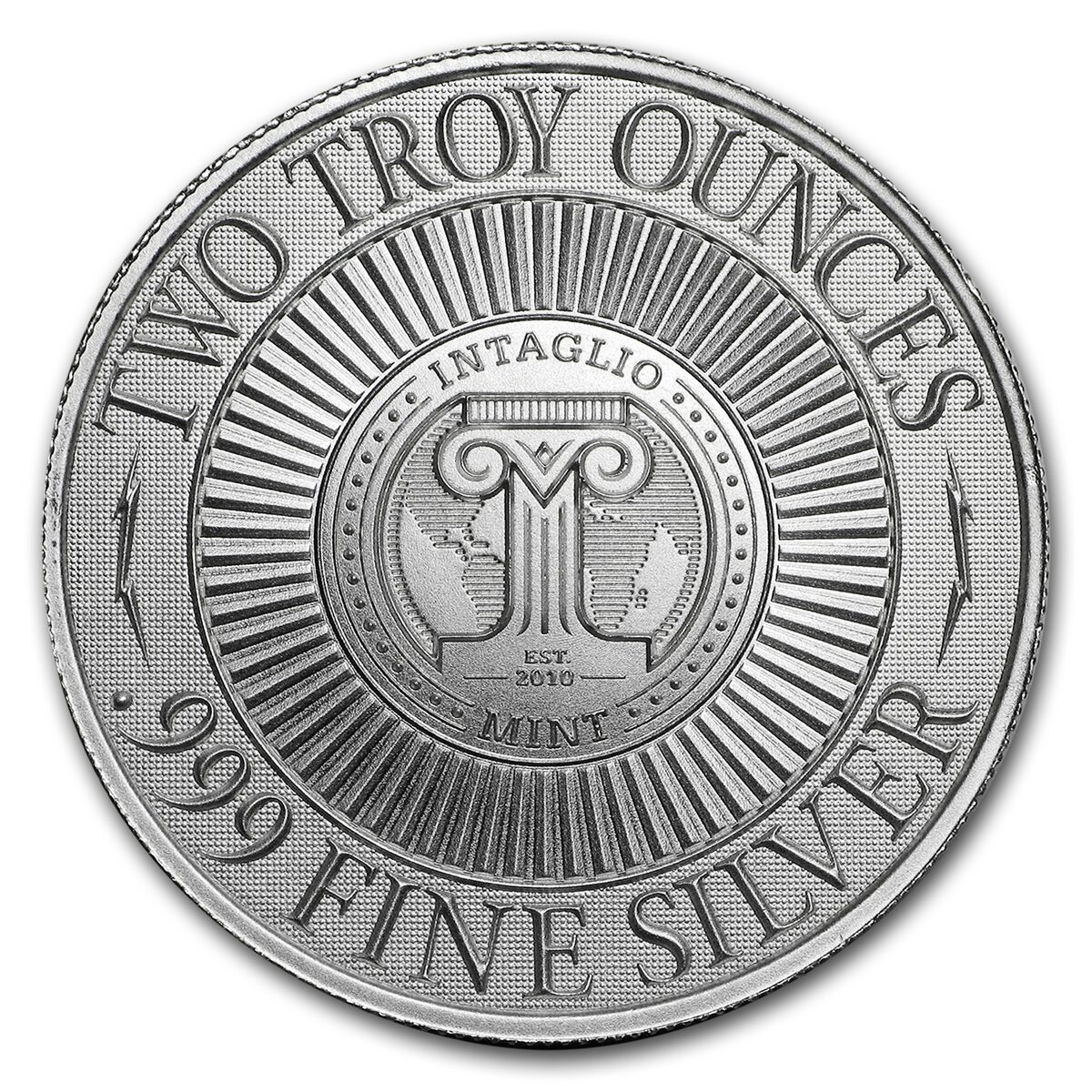2 oz UHR Silver Round - The Silver Bug: Scarab