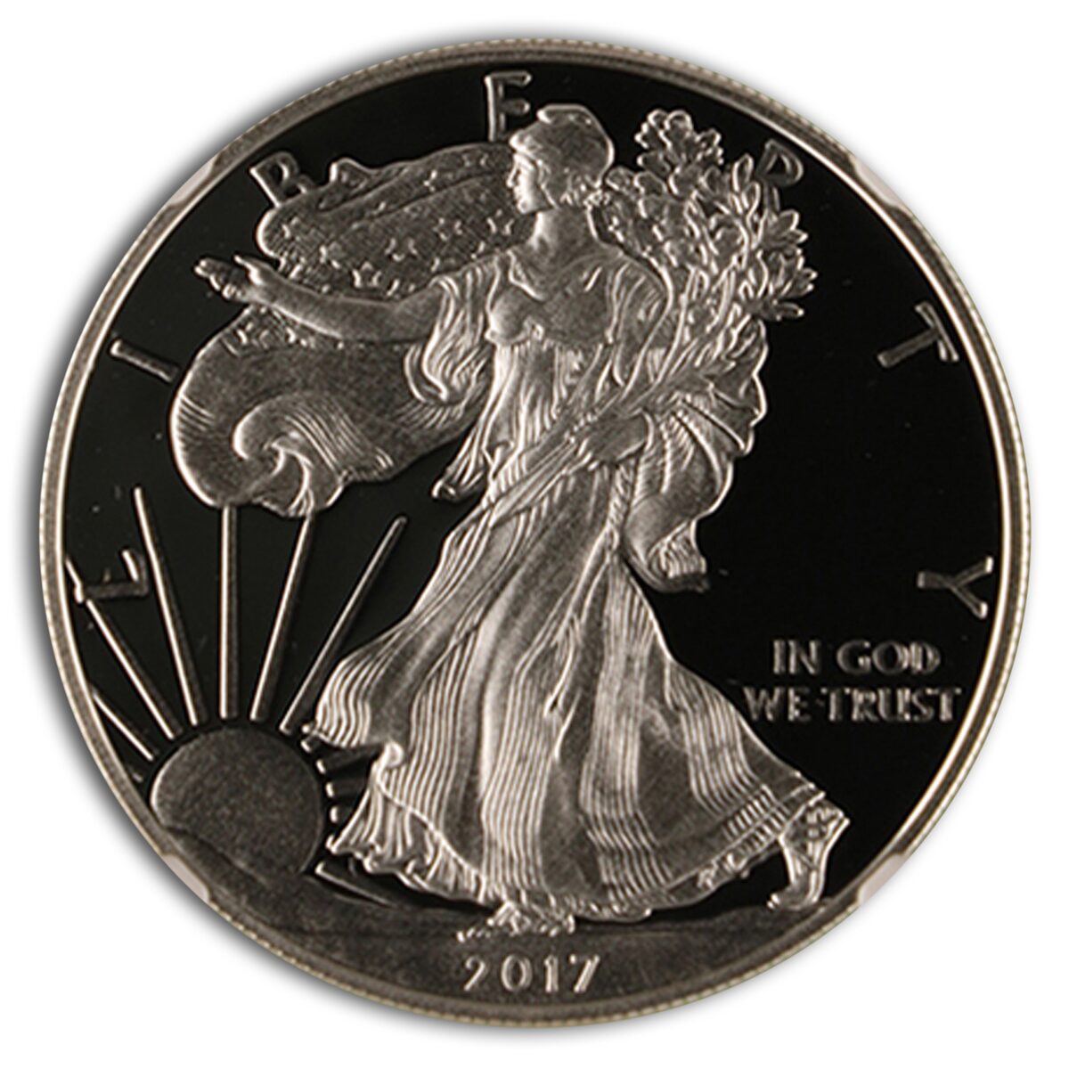 2017-S Proof American Silver Eagle PF-70 NGC