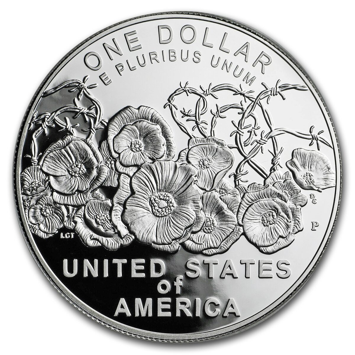 2018-P World War I Centennial Silver Dollar Proof (Box & COA)