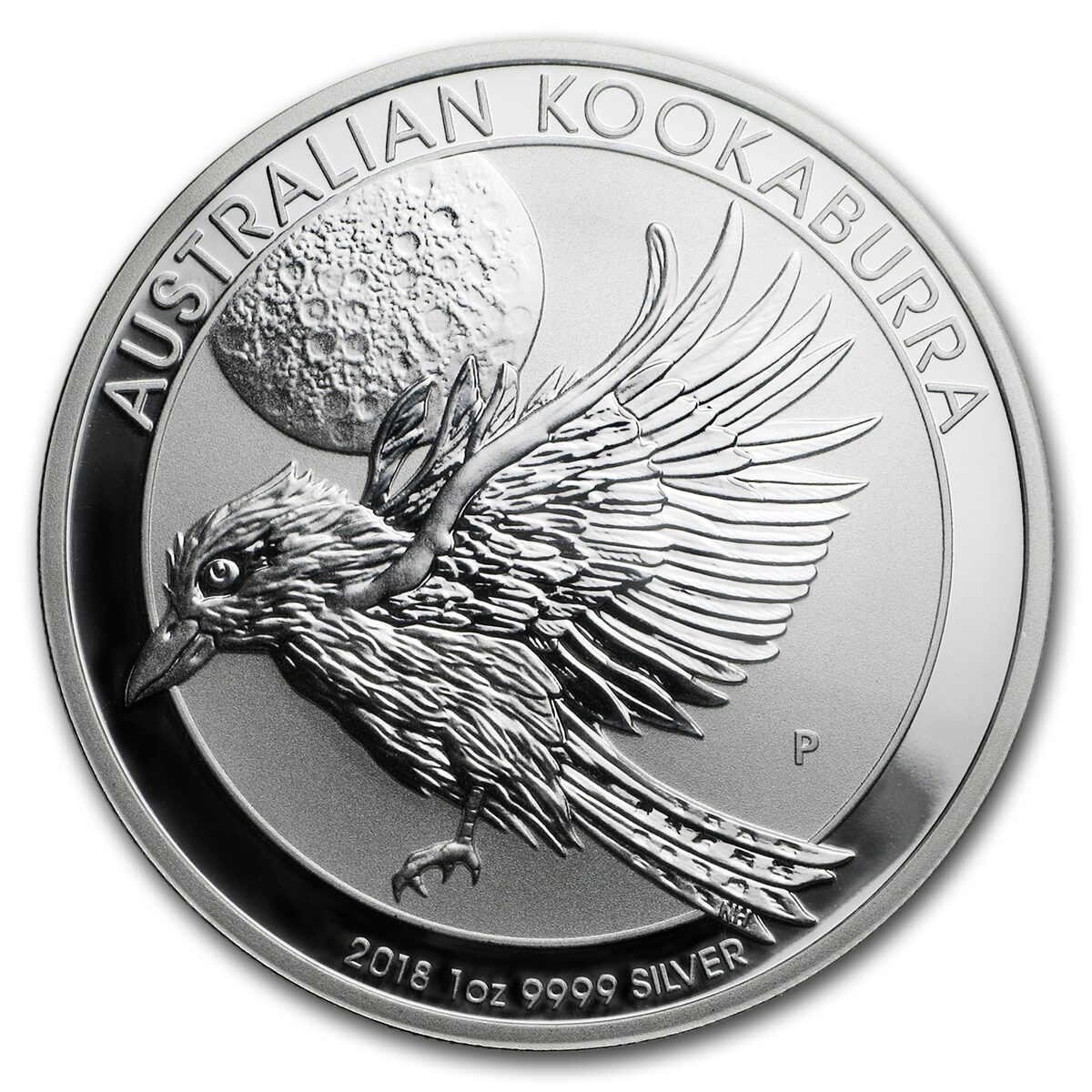 2018 Australia 1 oz Silver Kookaburra MS-69 PCGS (FS, Kook Label)