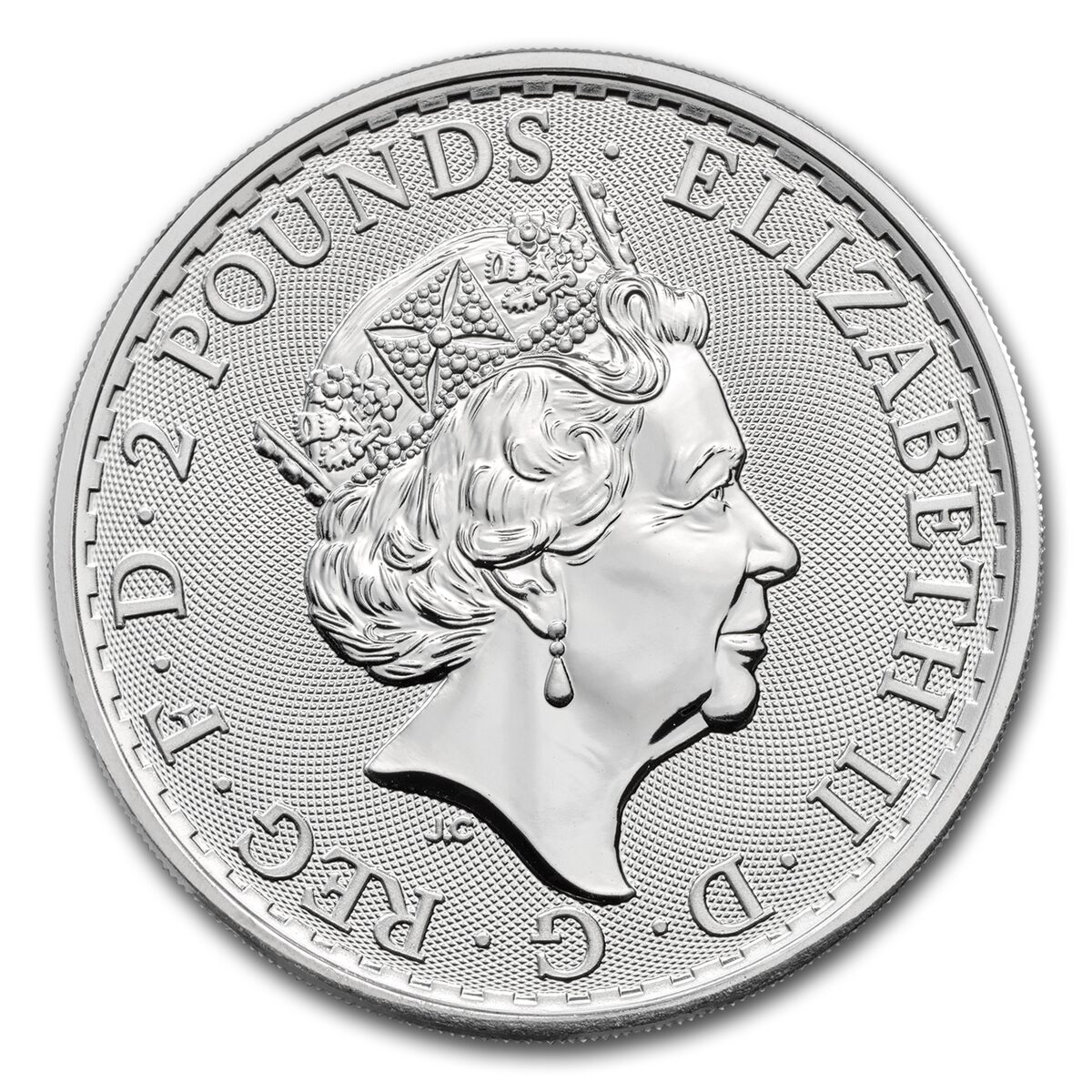 2018 Great Britain 1 oz Silver Britannia Oriental Border