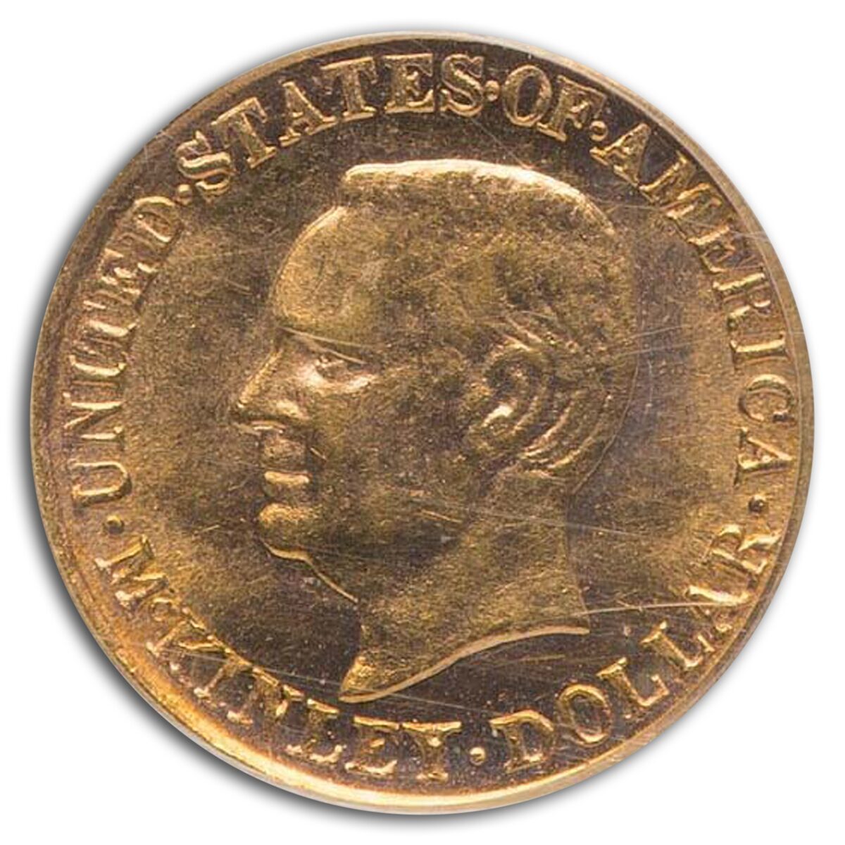 1917 Gold $1.00 McKinley MS-64 PCGS
