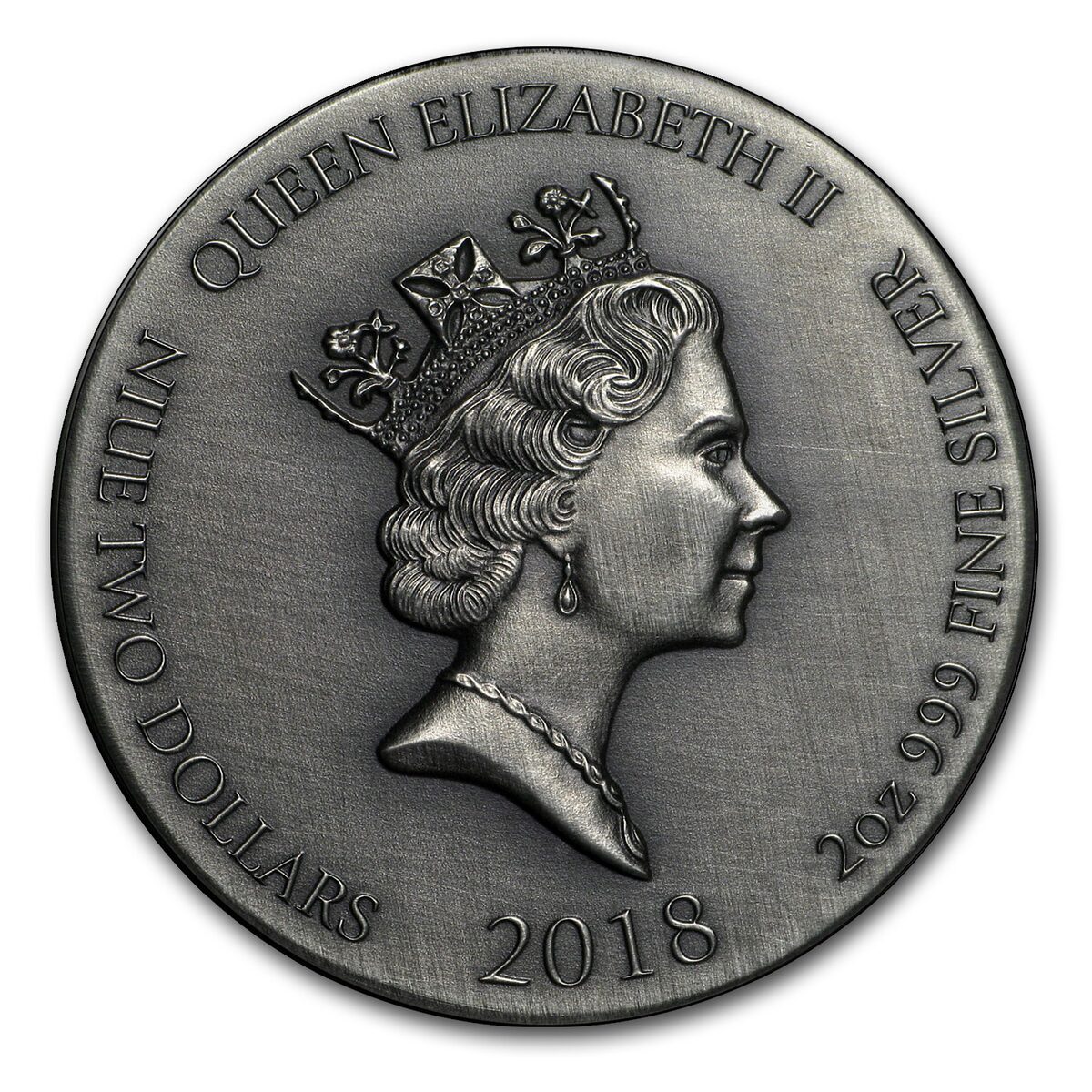 2018 2 oz Silver Coin - Biblical Series (John the Baptist)