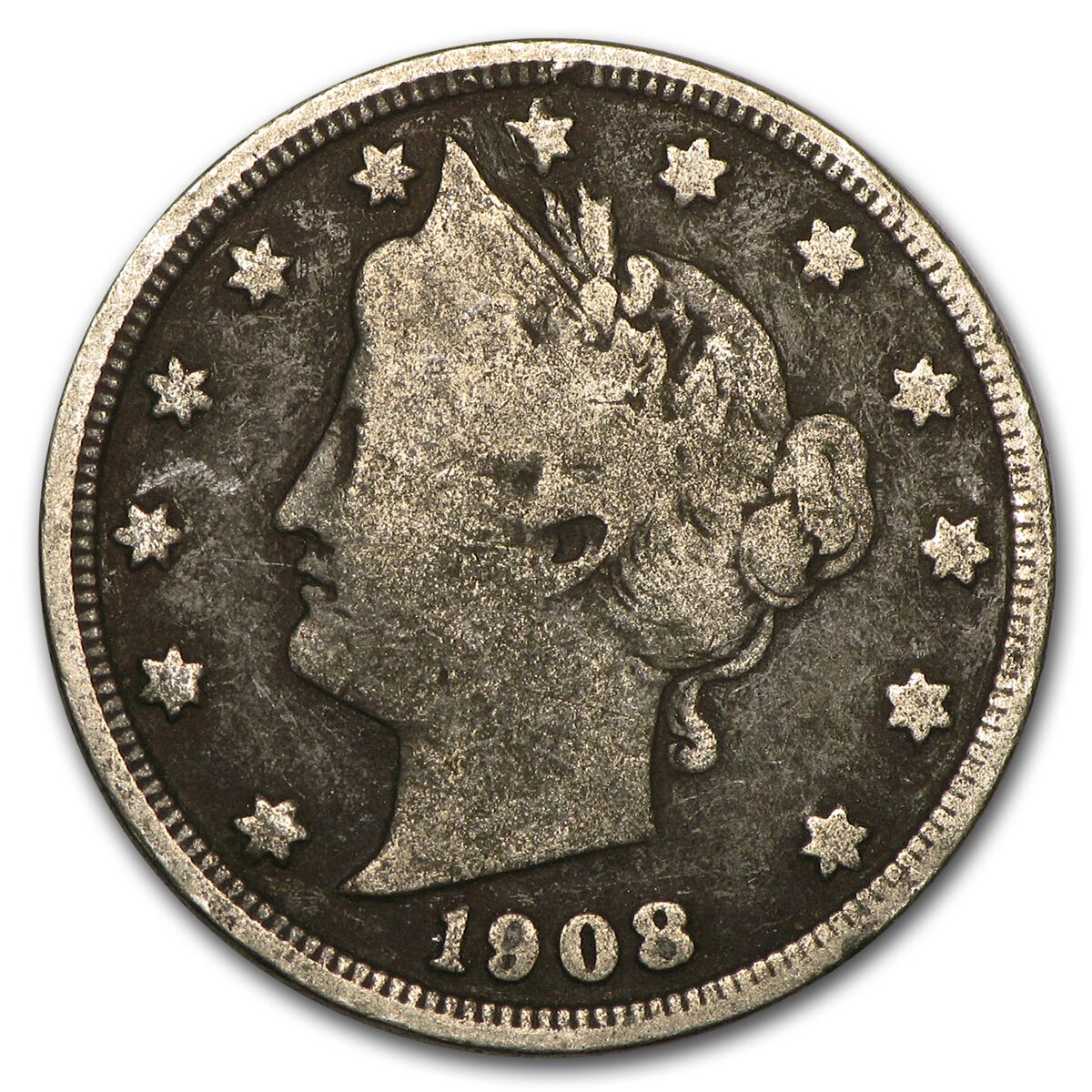 1883-1912 Liberty Head V Nickel Culls
