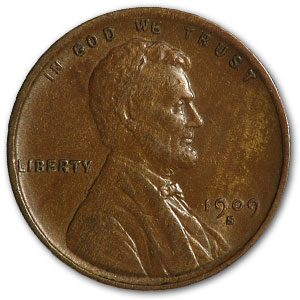 1909-S Lincoln Cent AU