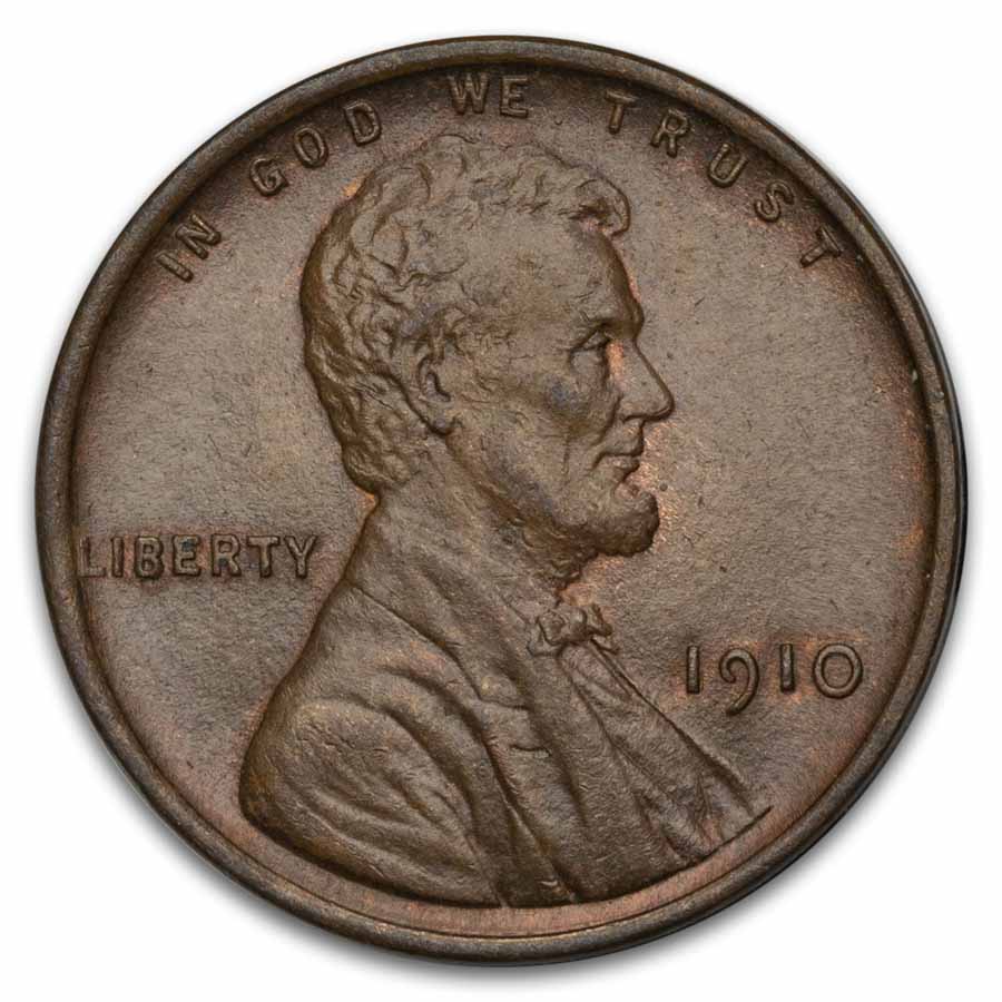 1910 Lincoln Cent BU