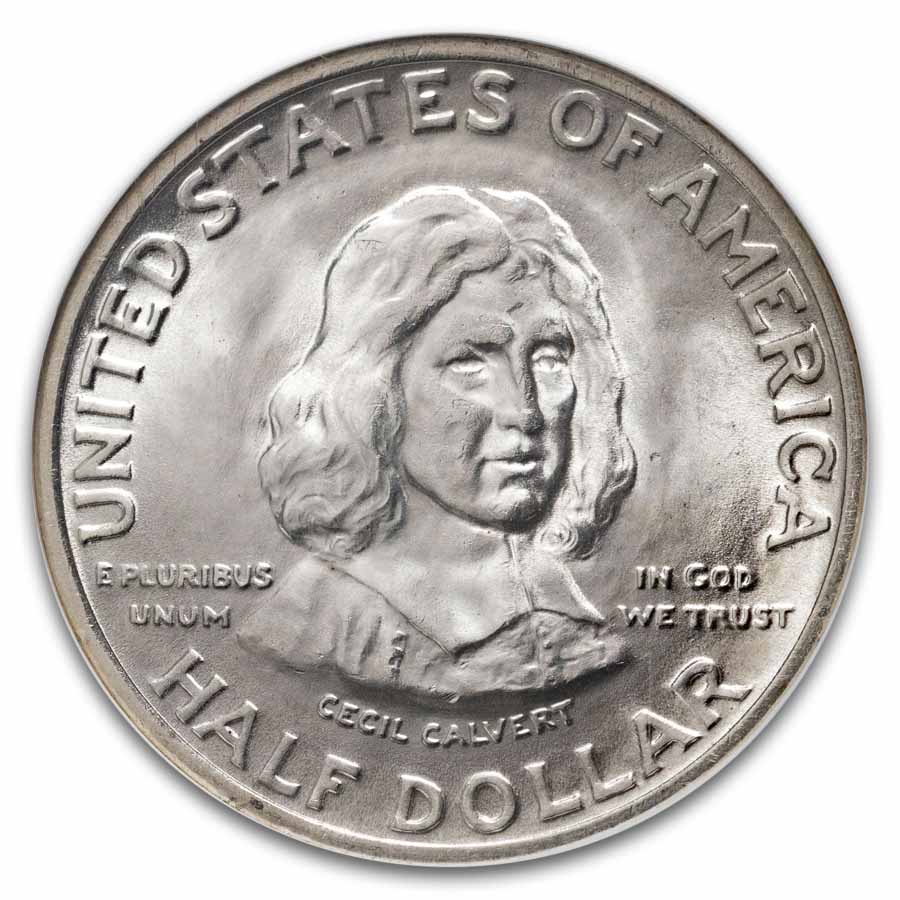 1934 Maryland Tercentenary Half Dollar MS-66 NGC