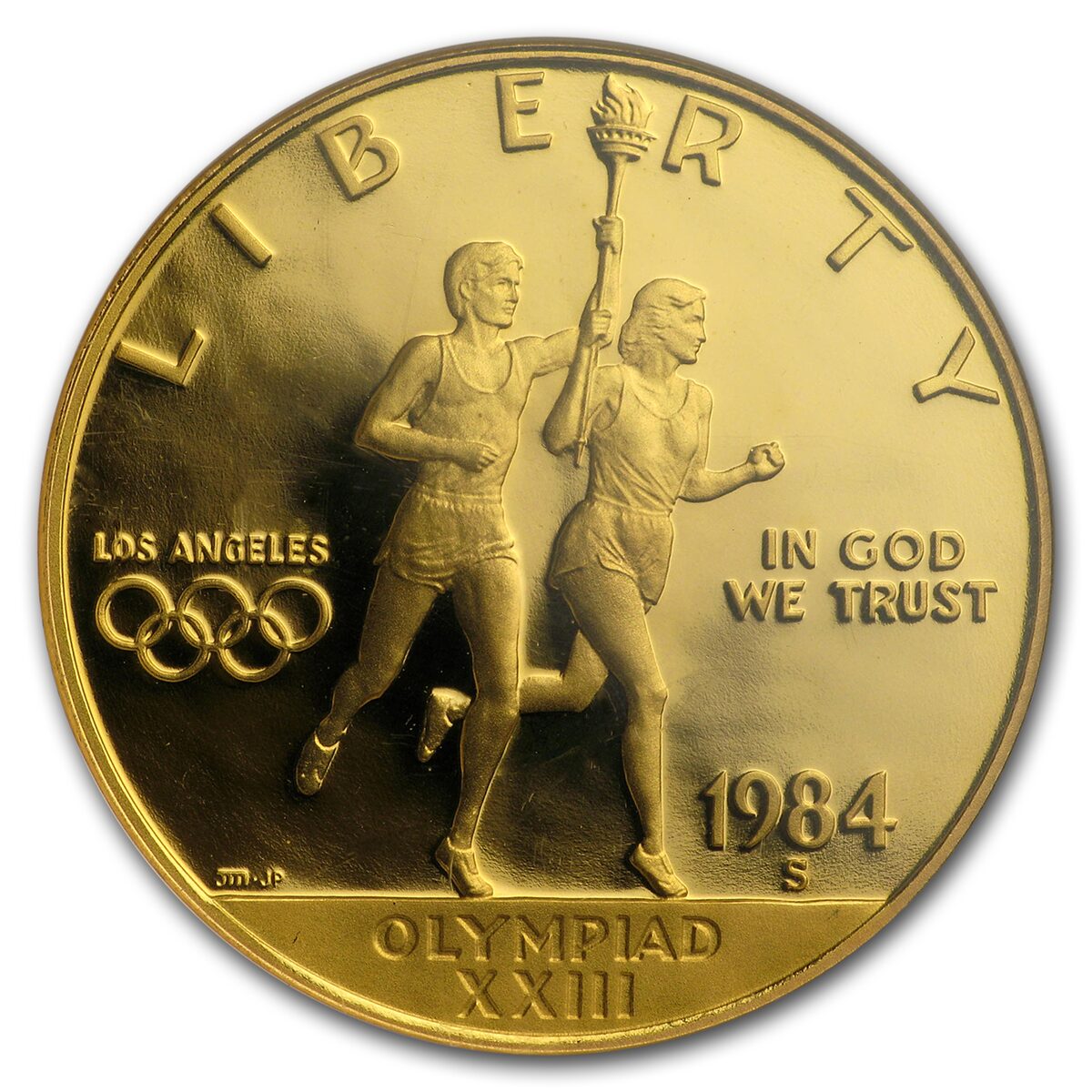 1984-S Gold $10 Commem Olympic PF-70 NGC