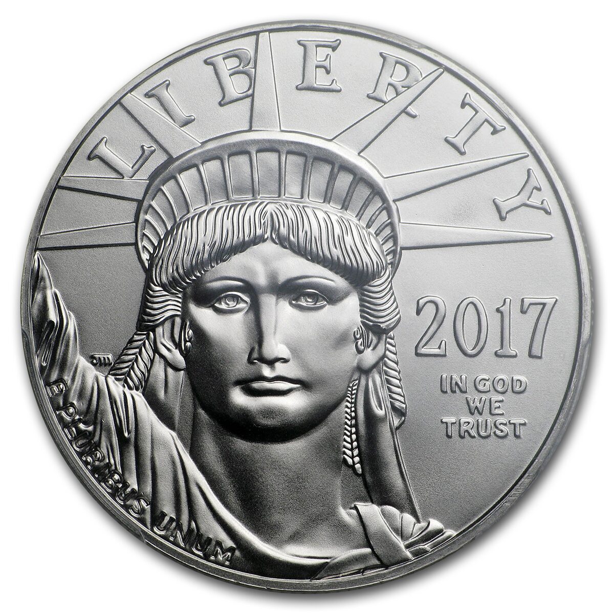 2017 1 oz American Platinum Eagle MS-70 PCGS
