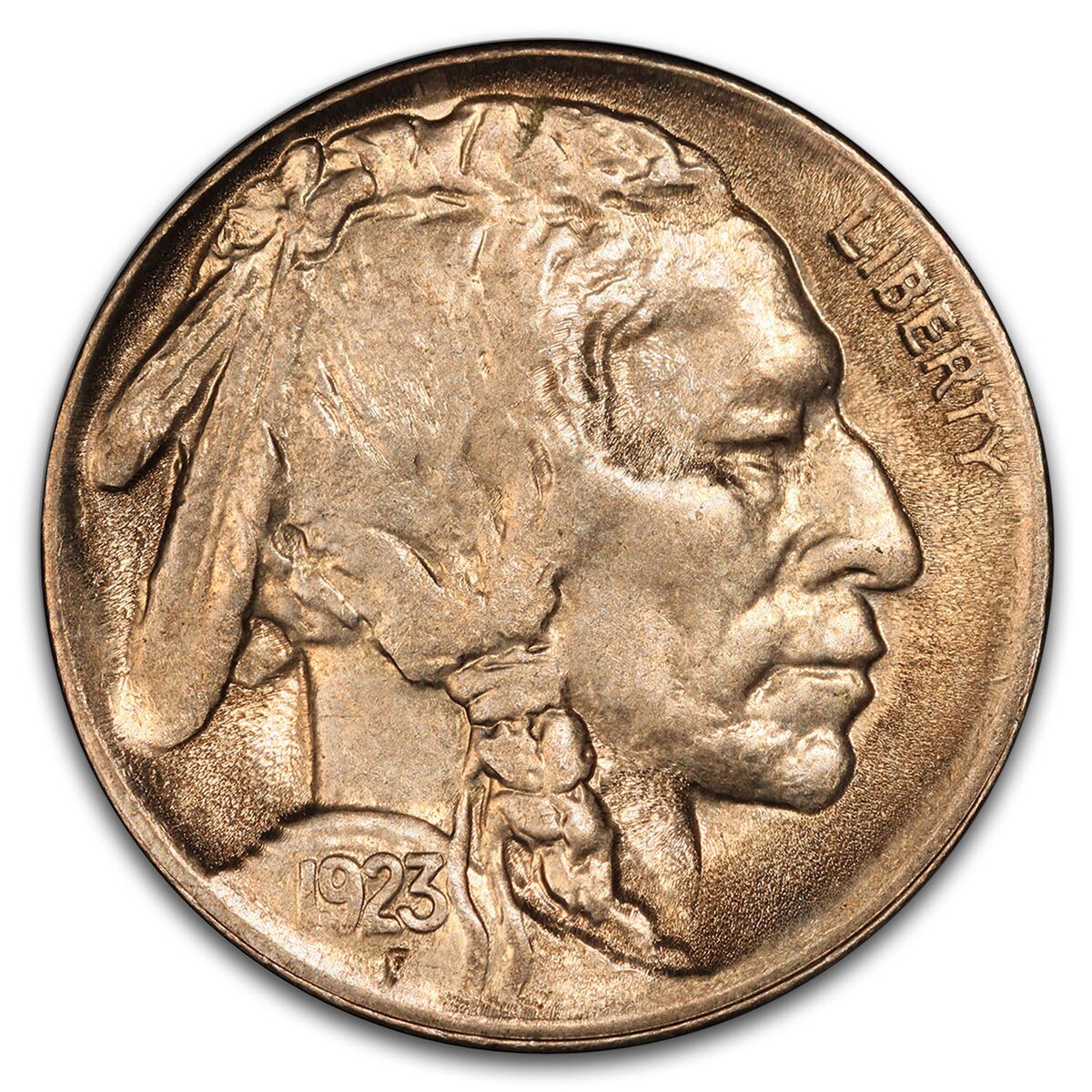 1923-S Buffalo Nickel MS-64 PCGS