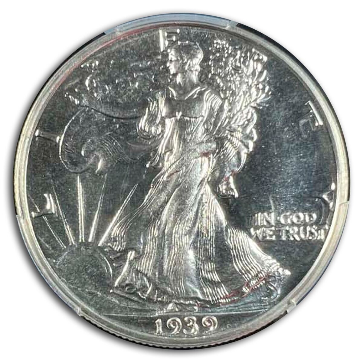 1939 Walking Liberty Half Dollar PR-66 PCGS