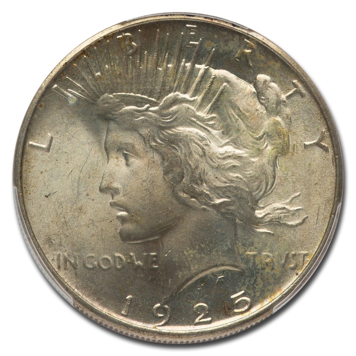 1925 Peace Dollar MS-67 PCGS
