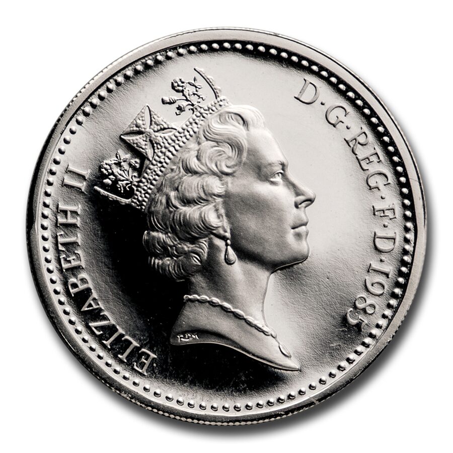 1985 Jersey Silver Pound Parish of St. Clement Proof (Box)