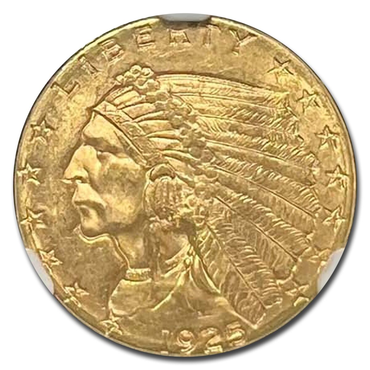 1925-D $2.50 Indian Gold Quarter Eagle MS-65 NGC
