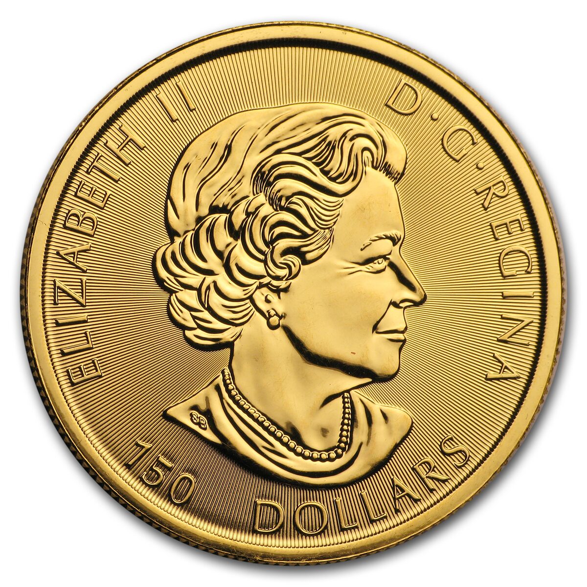 2017 Canada 1.5 oz Gold $150 Megaleaf BU (Damaged)