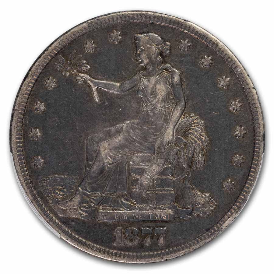 1877-S Trade Dollar XF-40 PCGS