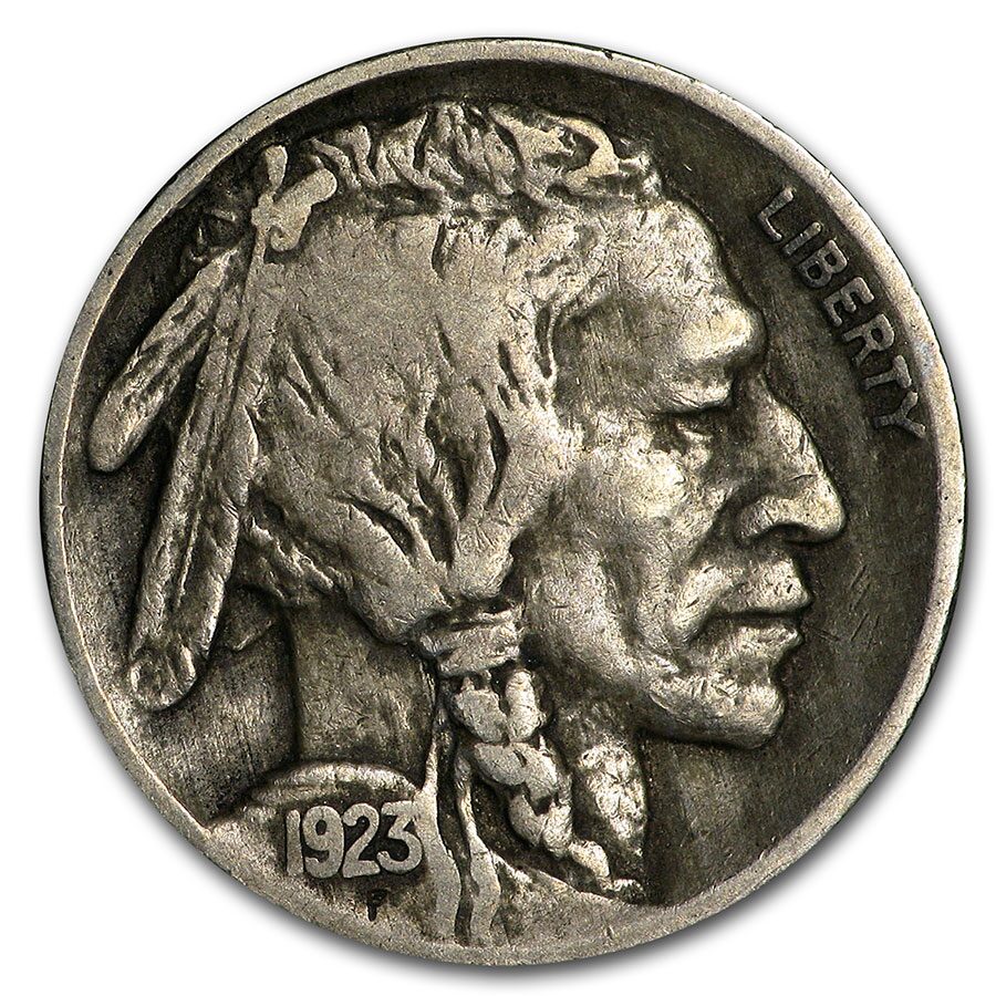 1923 Buffalo Nickel VF