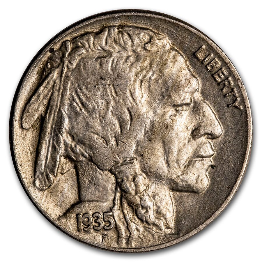 1935 Buffalo Nickel XF
