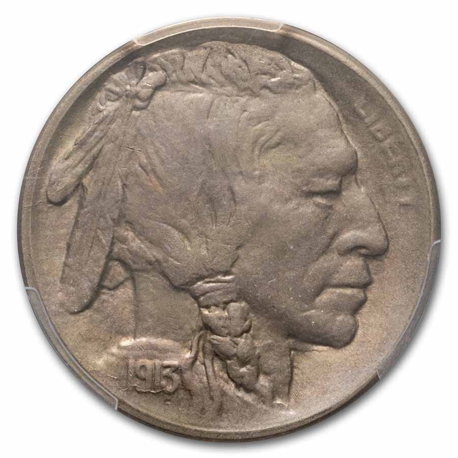 1913-S Buffalo Nickel Type-II MS-64 PCGS