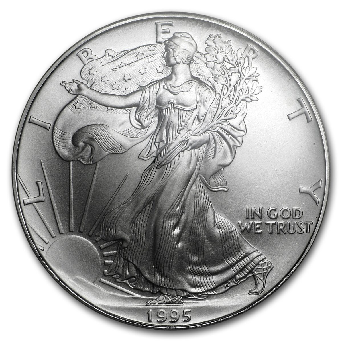 1995 American Silver Eagle MS-70 PCGS