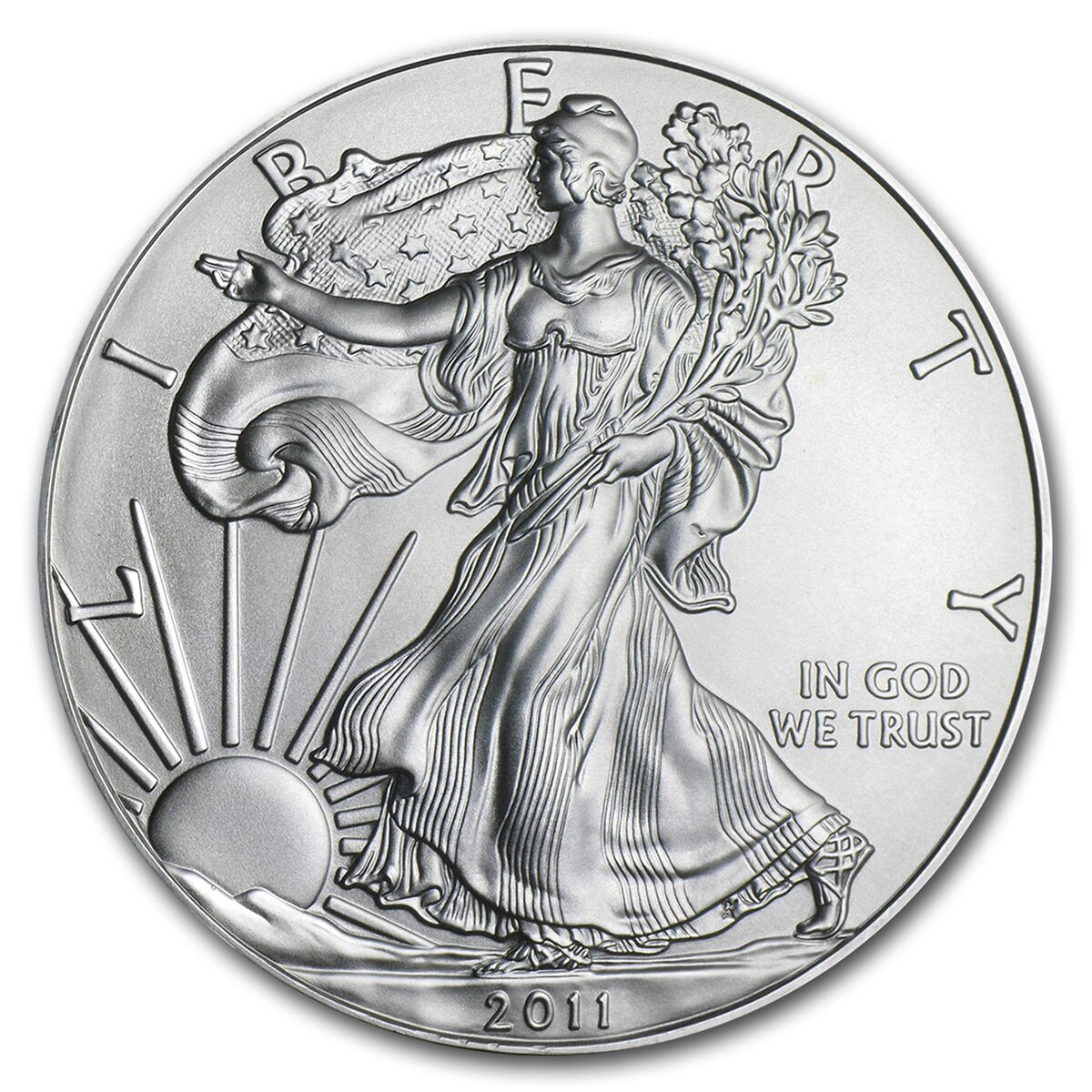 2011 1 oz American Silver Eagle (MintDirect® Single)
