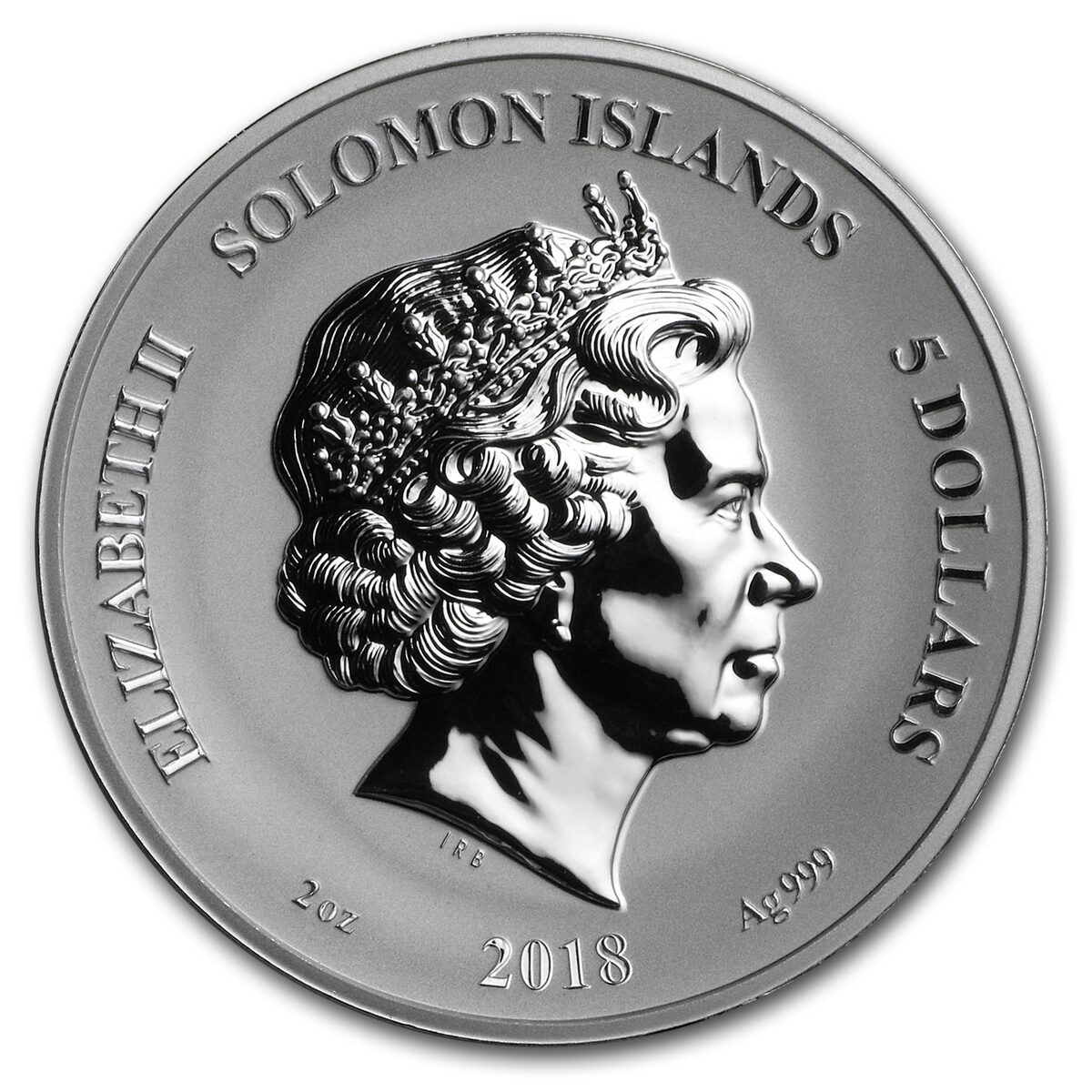 2018 Solomon Islands 2 oz Silver Rev Pf Legends & Myths: Minotaur