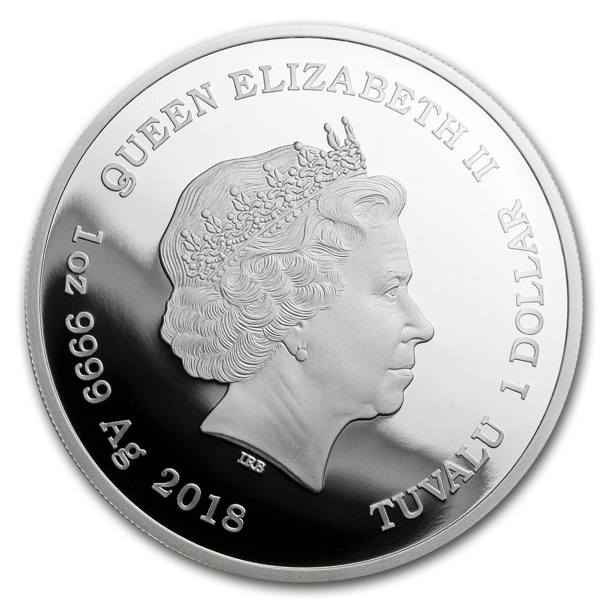 2018 Tuvalu 1 oz Silver Black Panther Proof