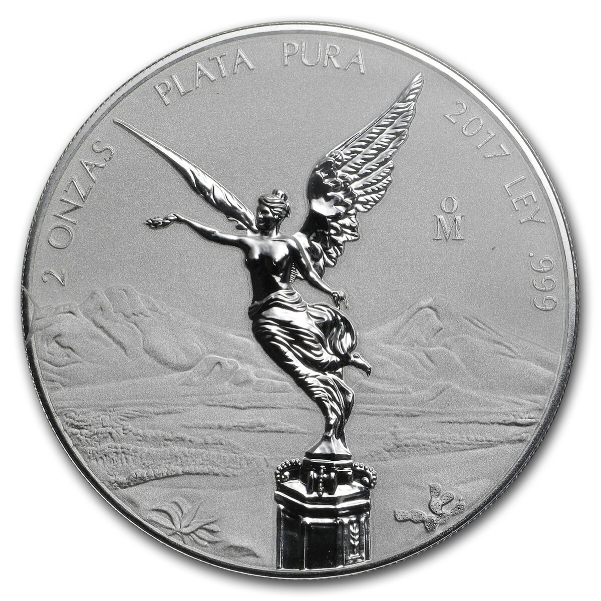 2017 Mexico 2 oz Silver Reverse Proof Libertad