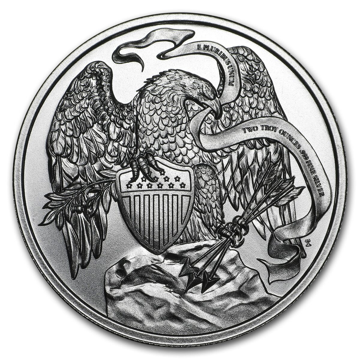 2 oz Silver HR Round - Presidential Tribute Series: Lincoln