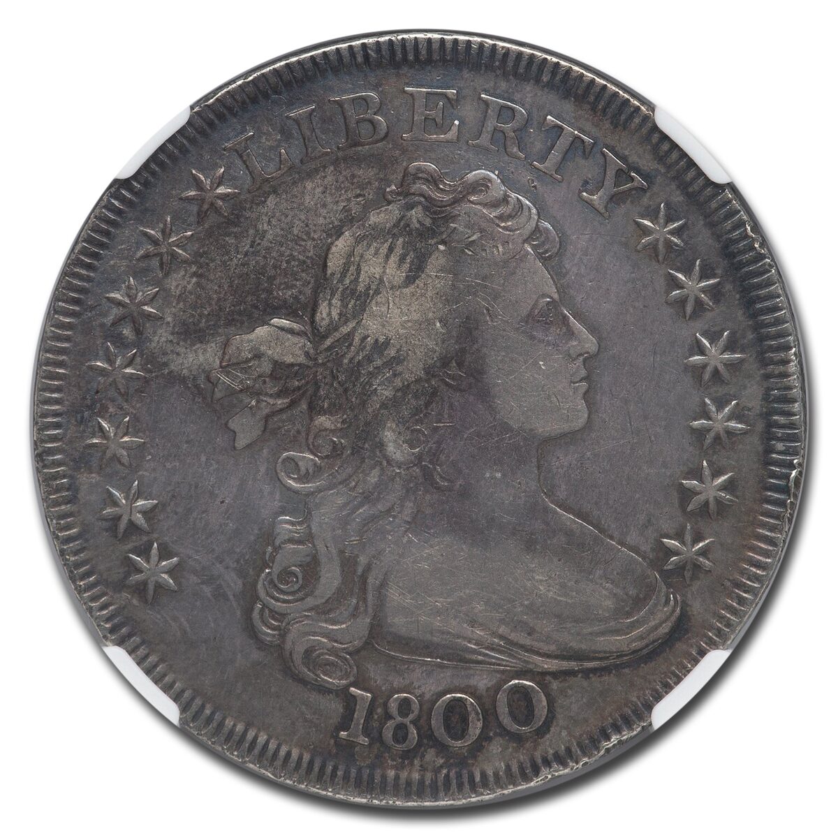 1800 Draped Bust Dollar VF-30 NGC