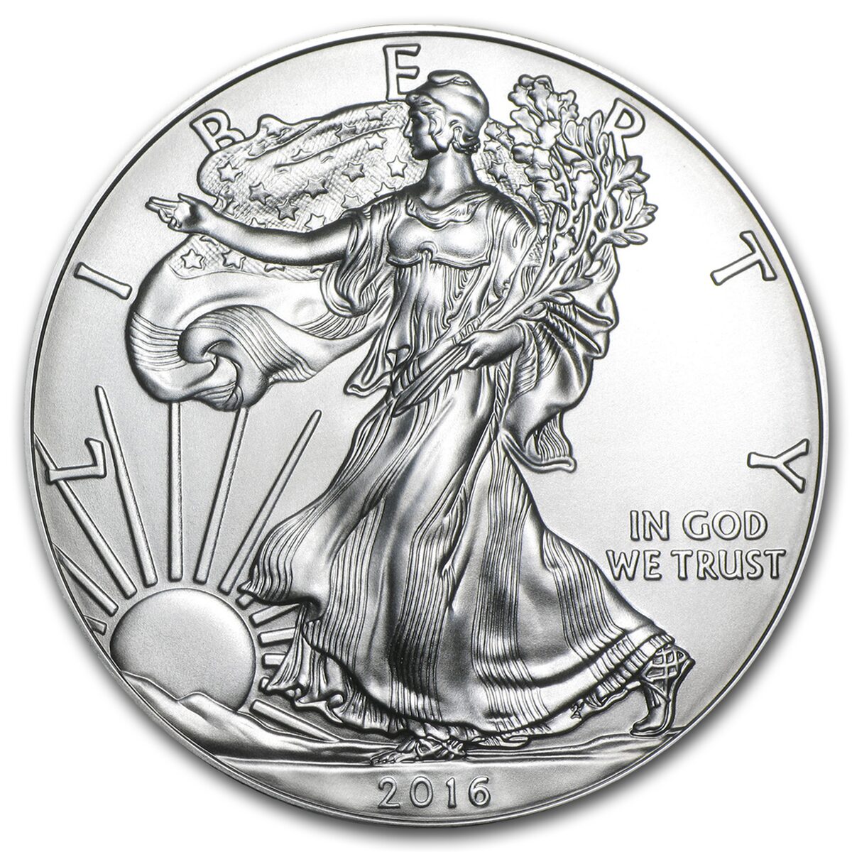 2016 1 oz American Silver Eagle (MintDirect® Single)