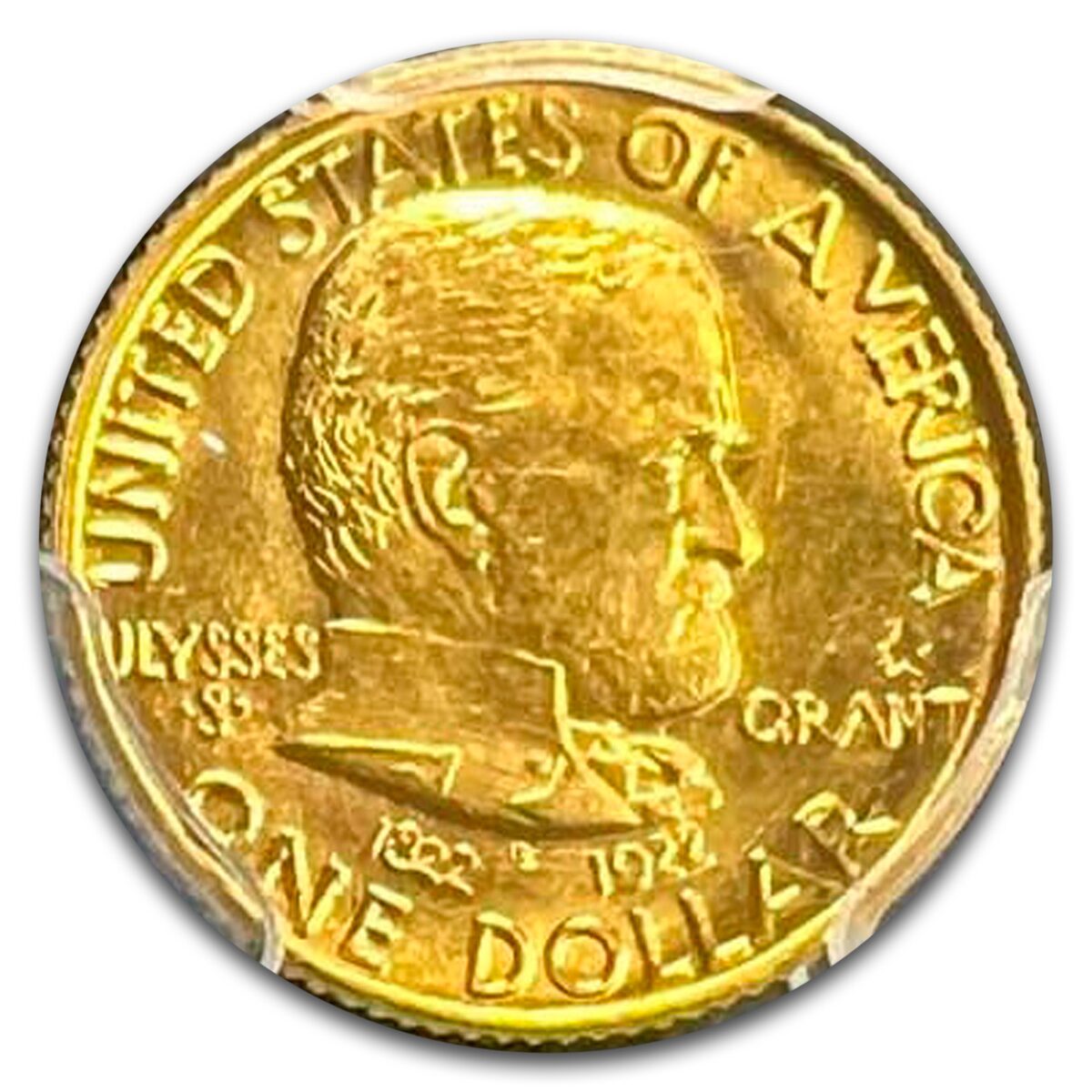 1922 Gold $1.00 Grant w/Star MS-66+ PCGS