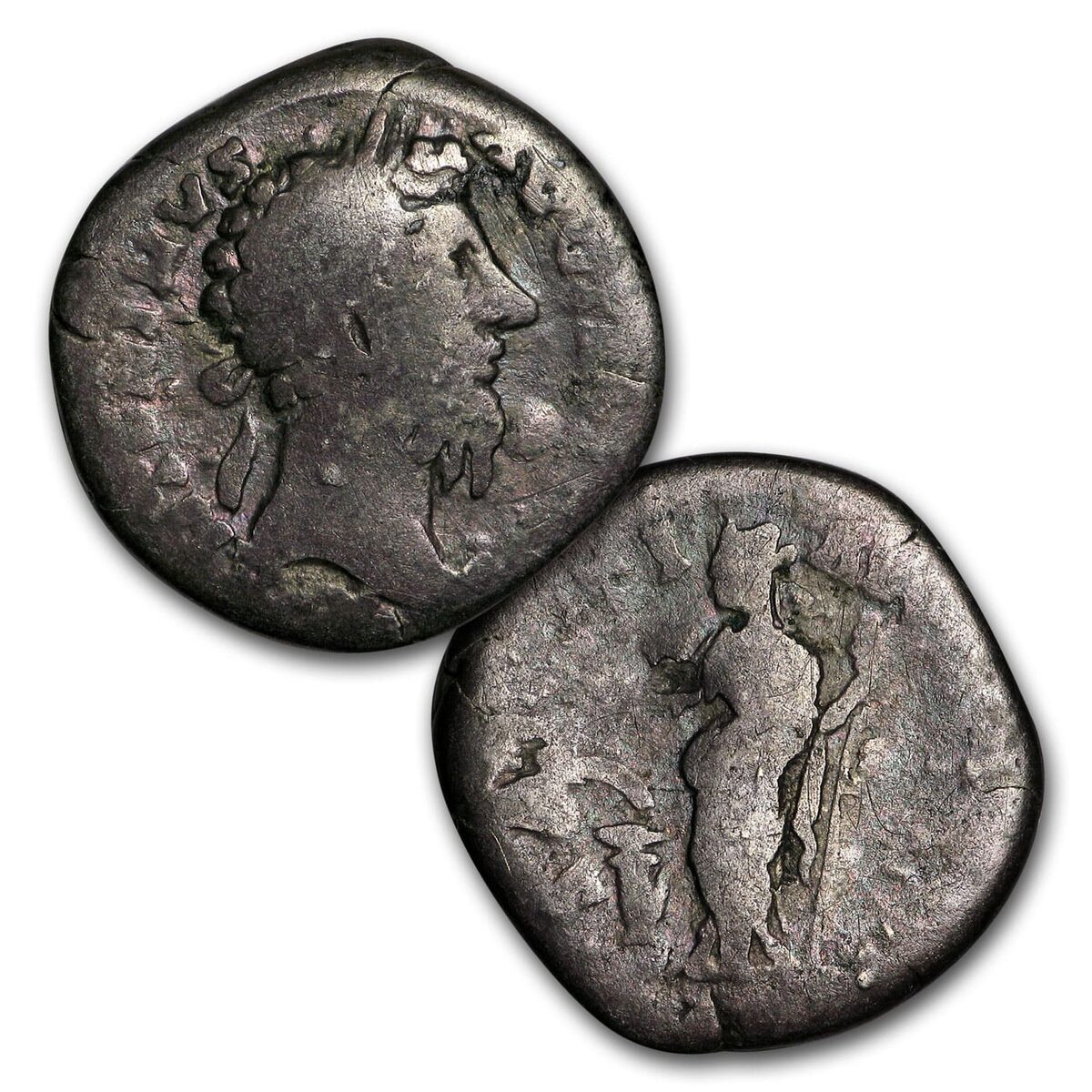 Roman Silver Denarius Random Emperors (69 AD-244 AD) Good-Fine
