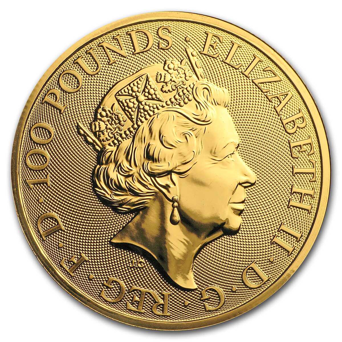 2018 Great Britain 1 oz Gold Two Dragons BU