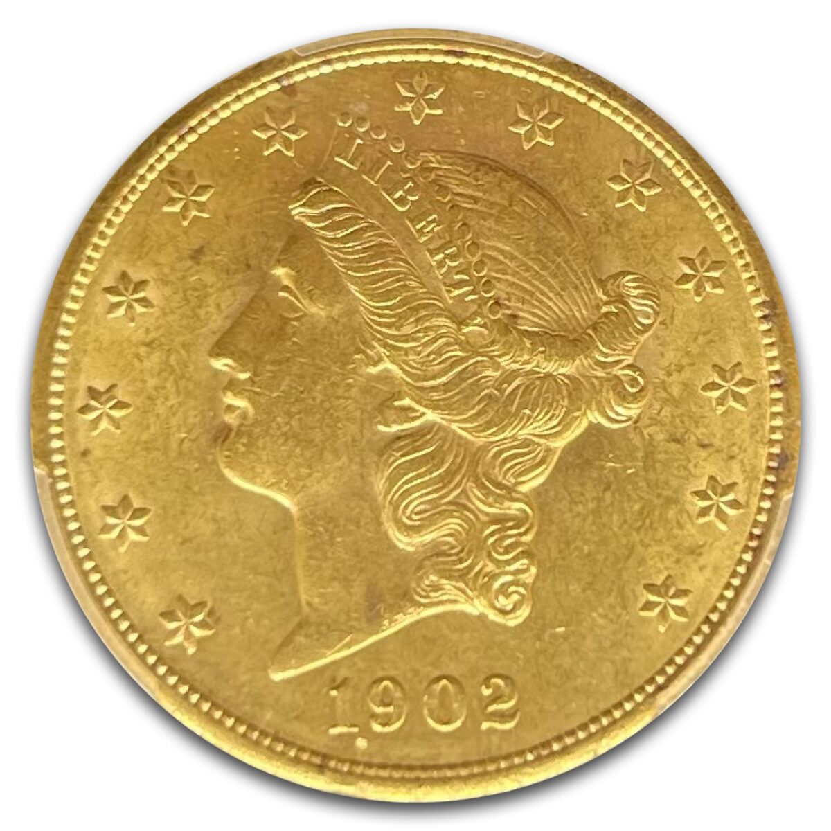 1902 $20 Liberty Gold Double Eagle MS-63 PCGS