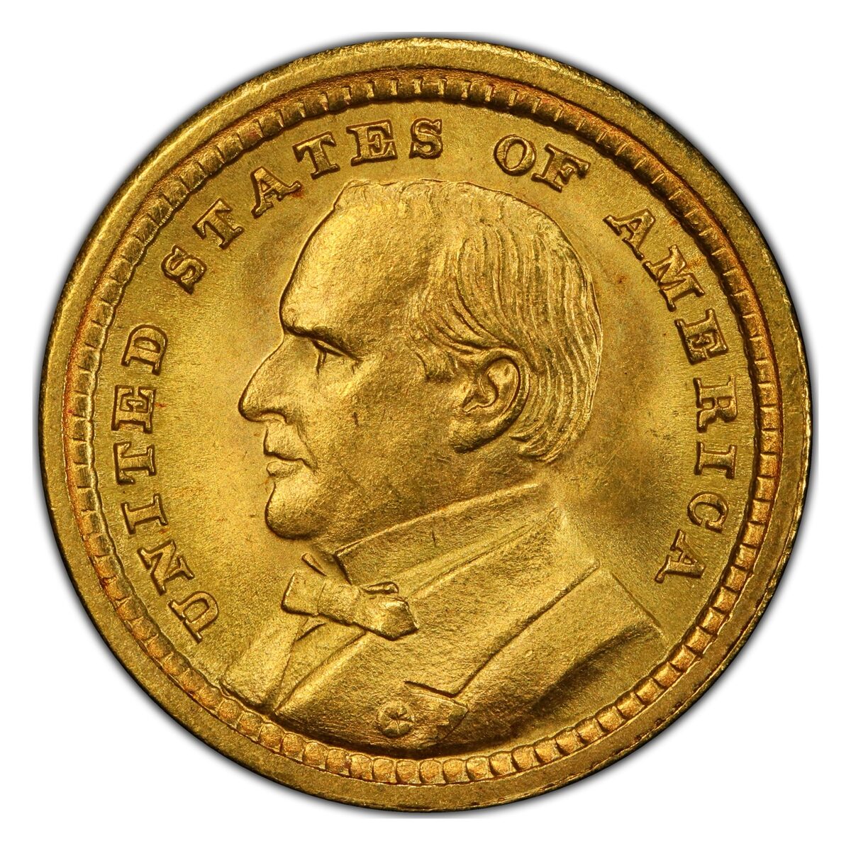 1903 Gold $1.00 Louisiana Purchase McKinley MS-67 PCGS