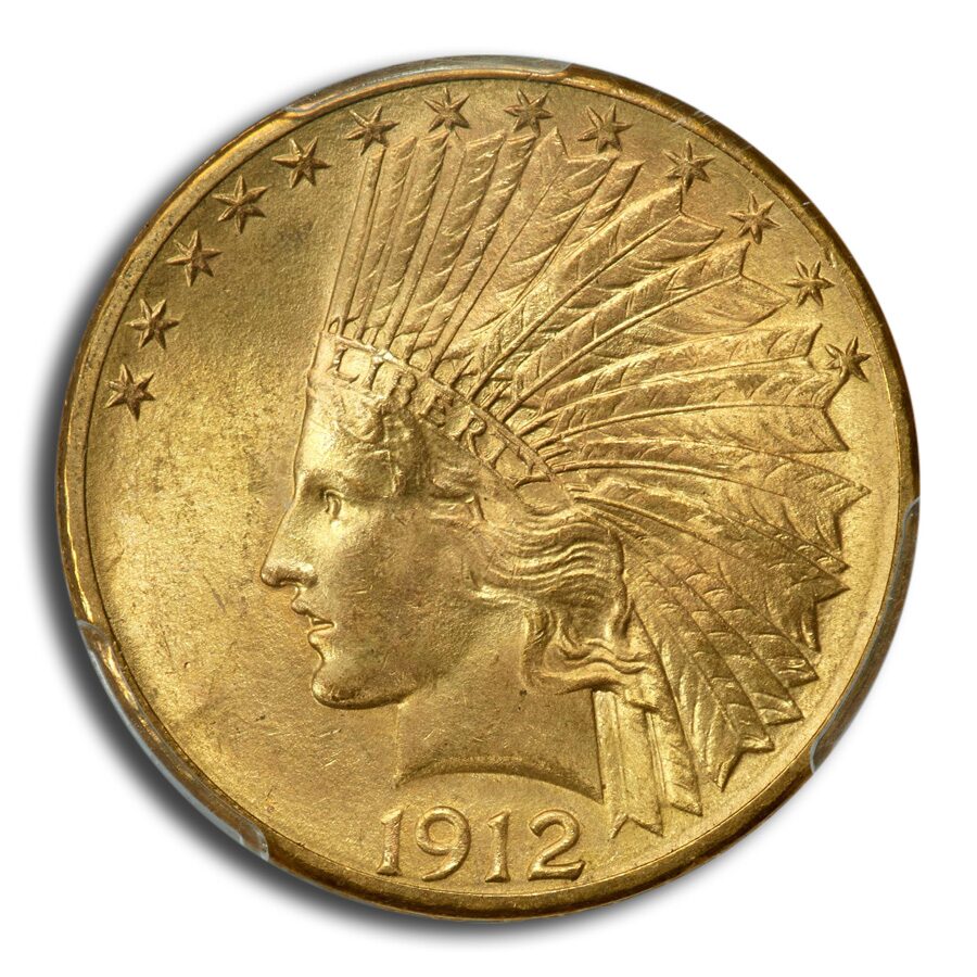 1912-S $10 Indian Gold Eagle MS-65 PCGS
