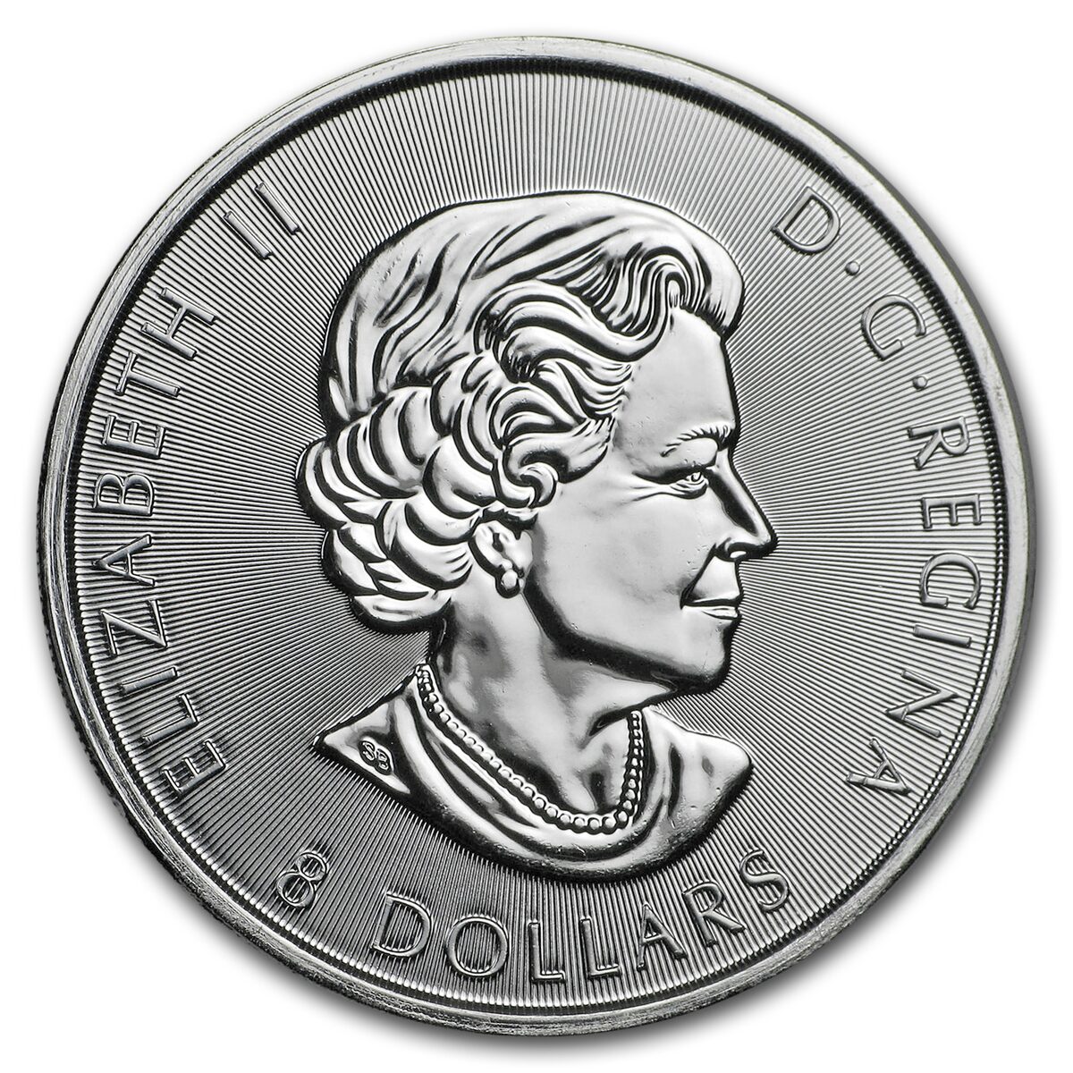 2017 Canada 1.5 oz Silver $8 Grizzly Bear BU